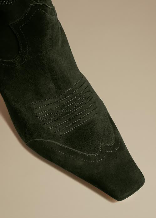 Bottines Dallas en cuir - Dark Olive