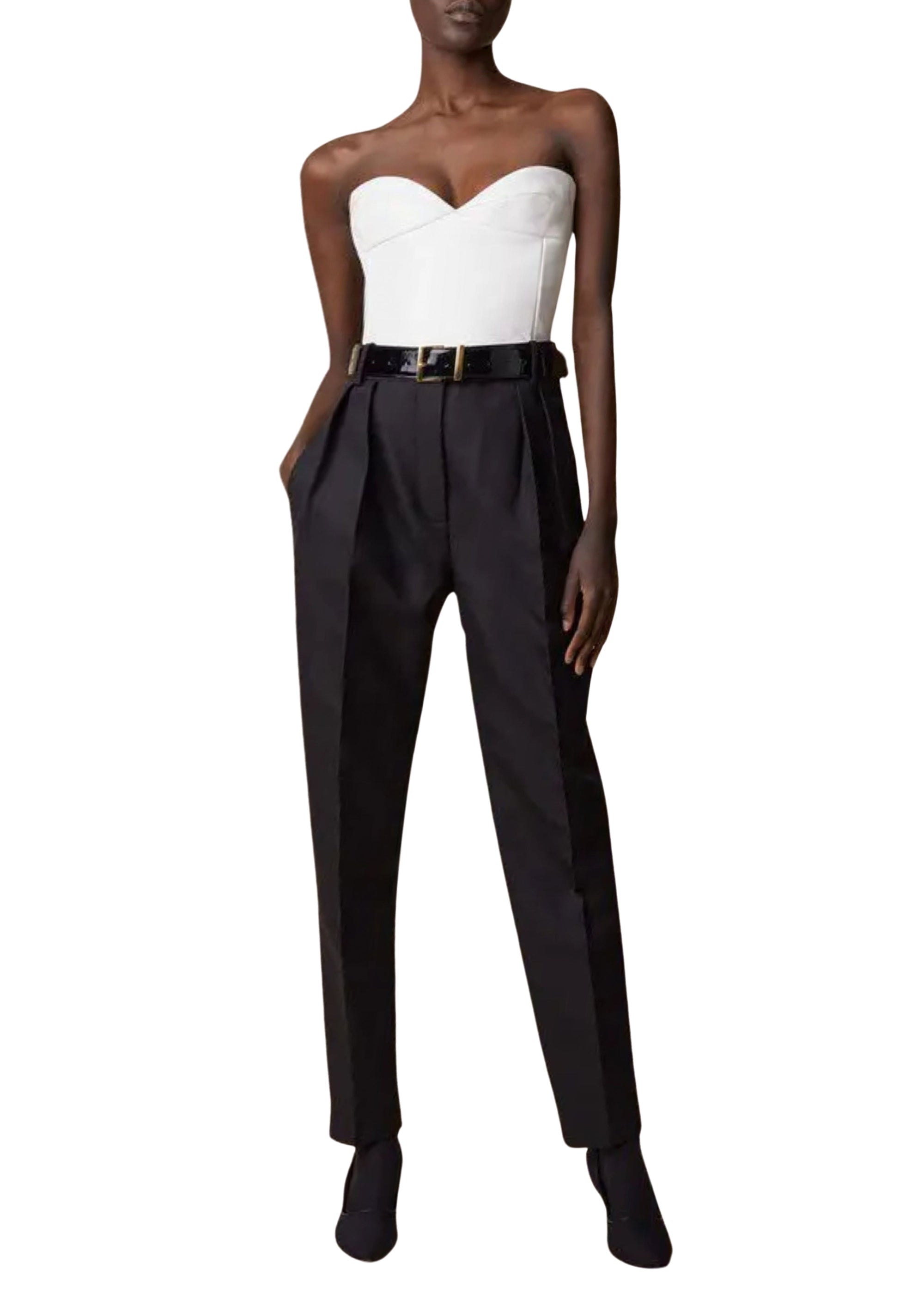 Pantalon Magdeline en laine - Black