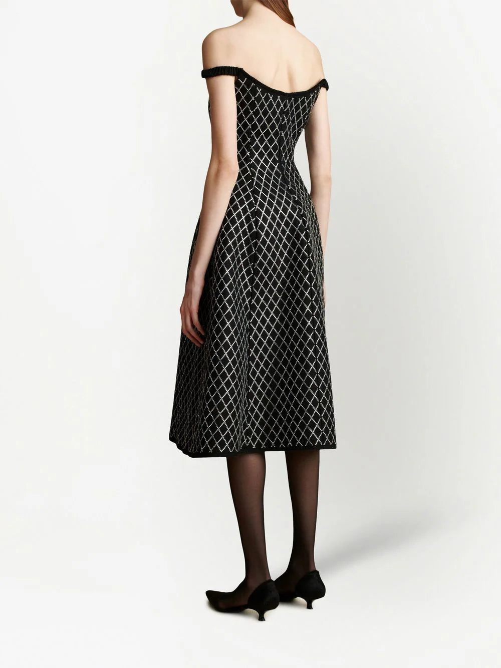 Robe Uma en laine - Black