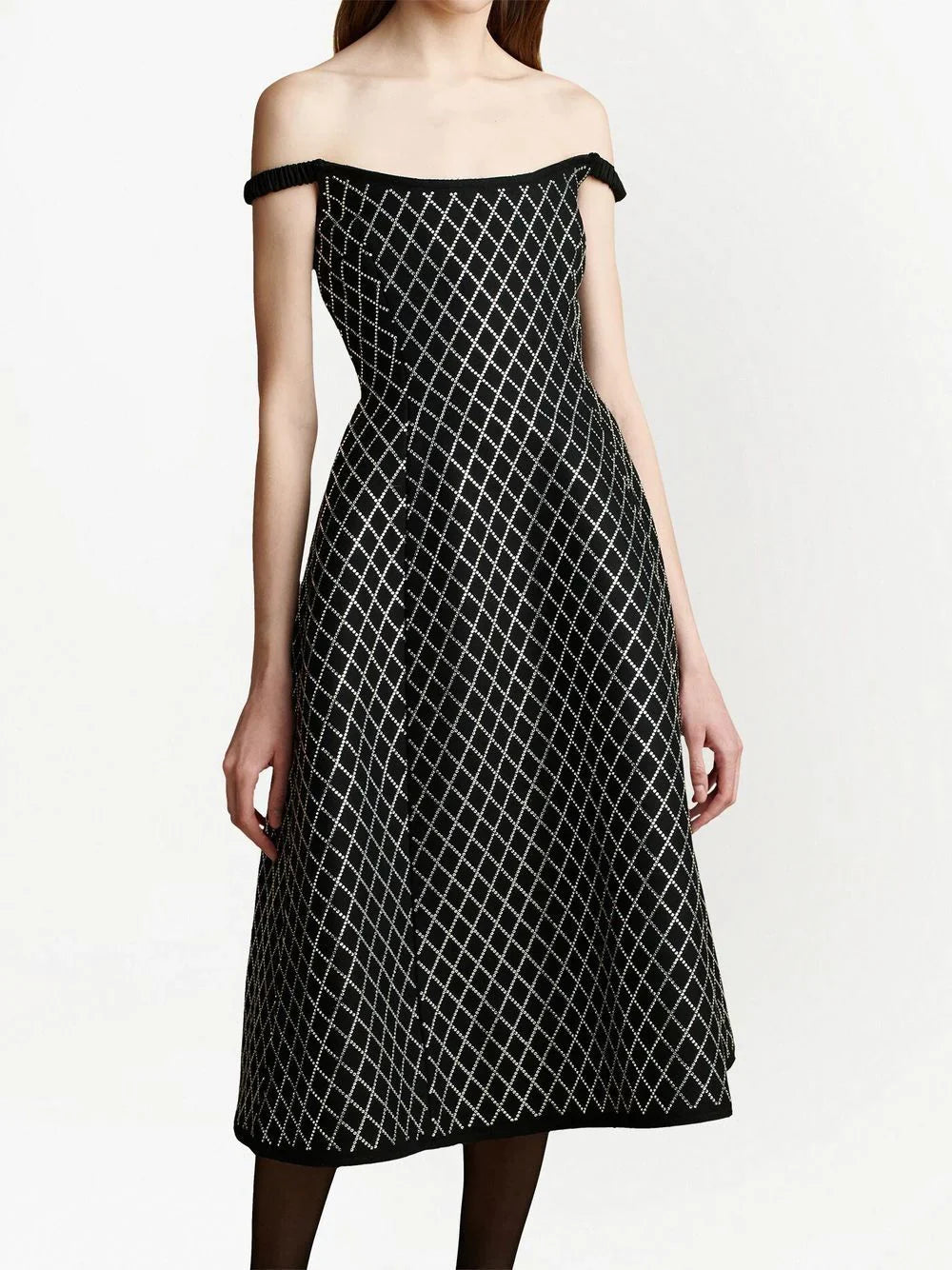 Robe Uma en laine - Black