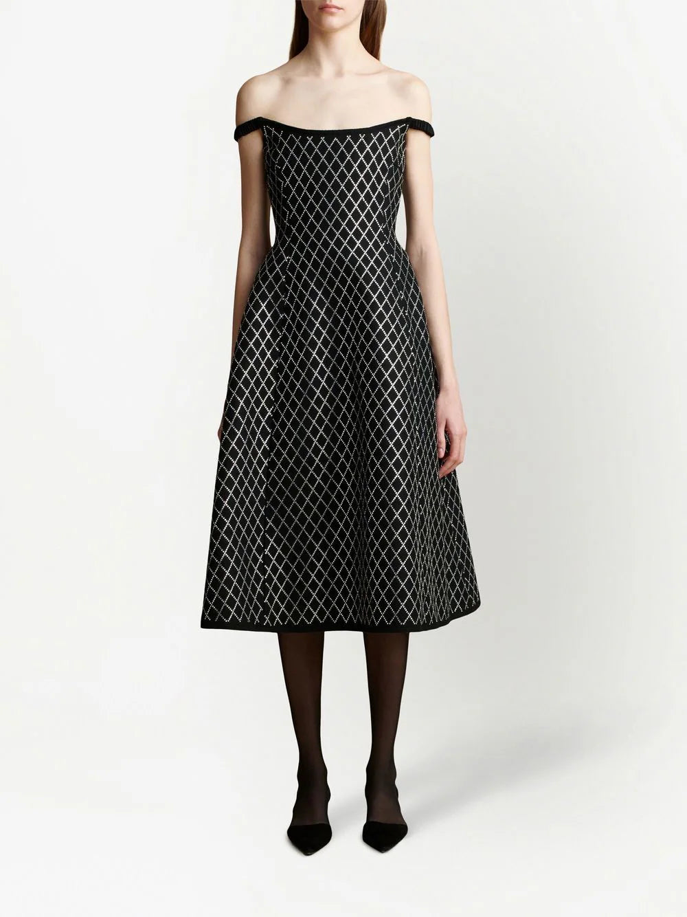 Robe Uma en laine - Black