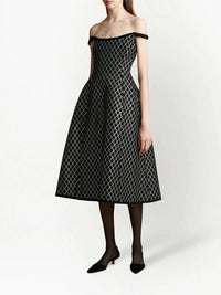 Robe Uma en laine - Black