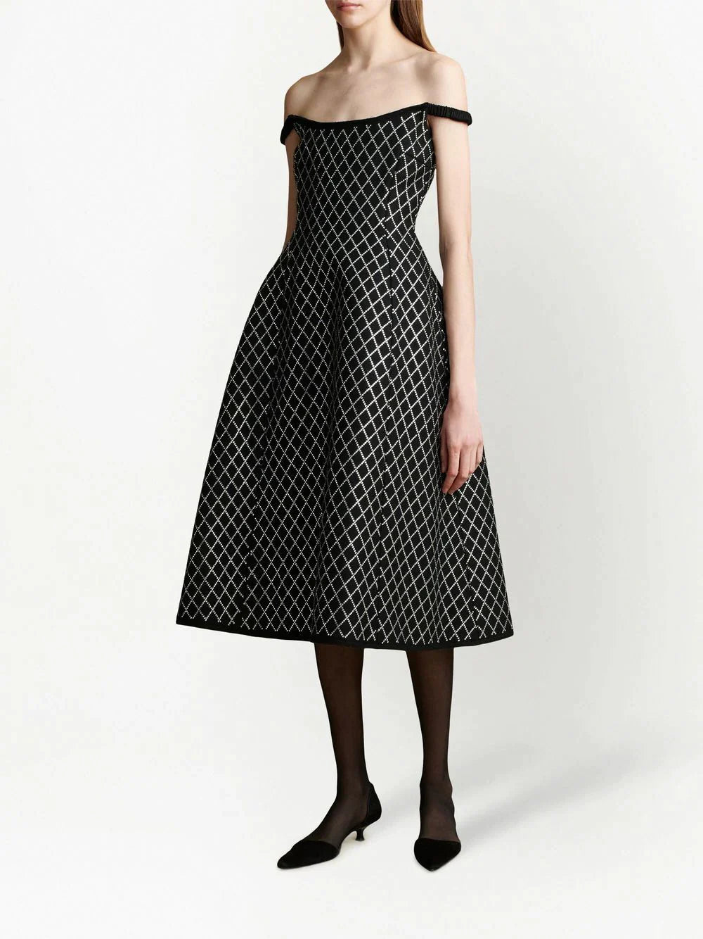 Robe Uma en laine - Black