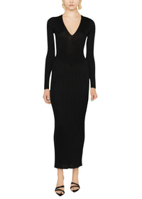 Robe Nicolai en soie - Black