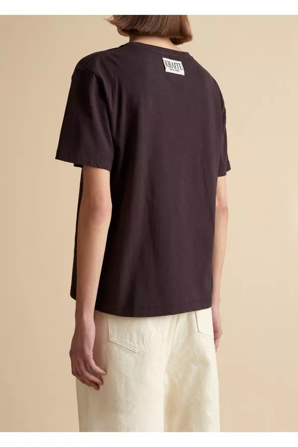 T-shirt à manches courtes Mae - Dark Brown