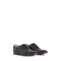 Richelieus Anna à studs - Noir Prestige