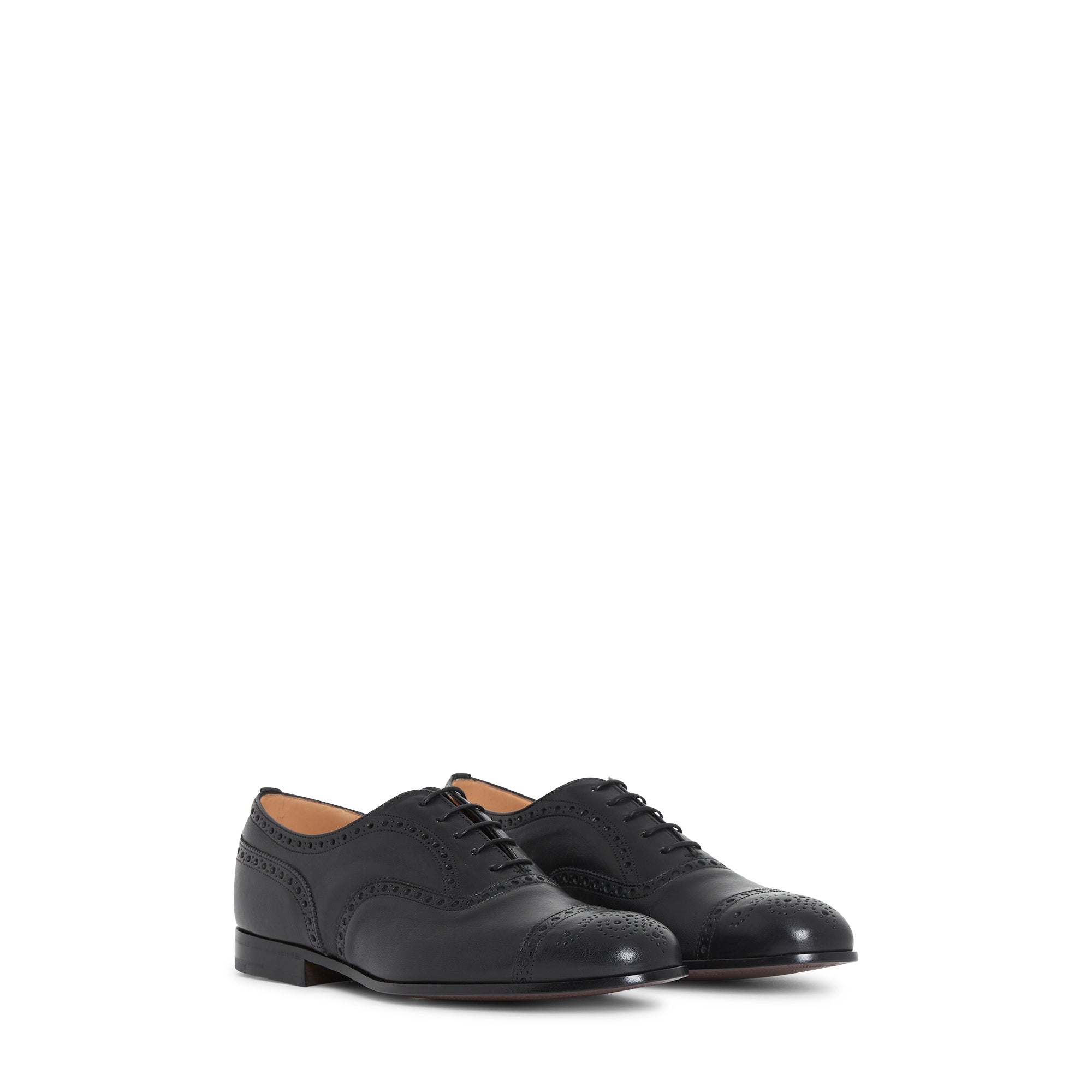 Richelieus Oxford Duxford - Noir Vintage