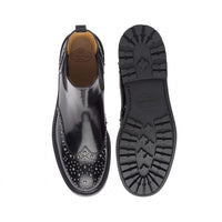 Bottines Aura à studs - Noir Fumé