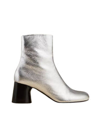 Bottines Admiral en cuir - Silver