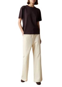 T-shirt à manches courtes Mae - Dark Brown