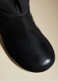 Bottes hautes Admiral en cuir - Black