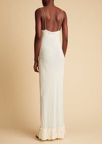 Robe Alix en soie - Ivory