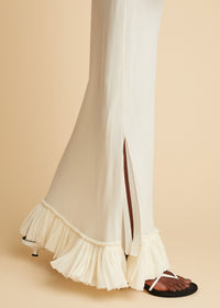 Robe Alix en soie - Ivory