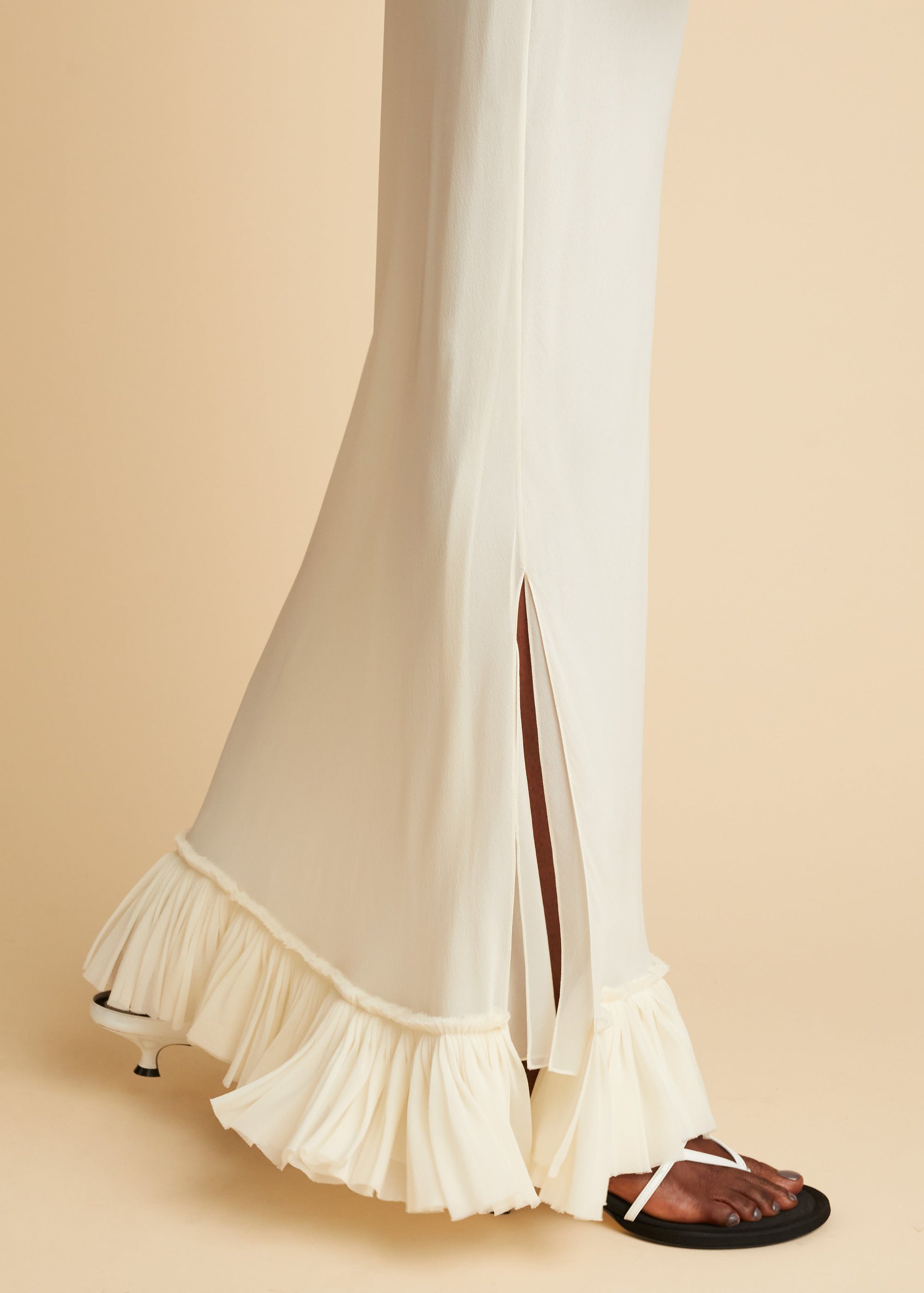 Robe Alix en soie - Ivory