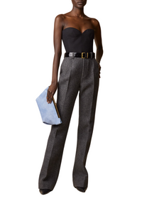Pantalon Amelie en laine - Heather Grey