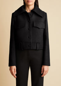 Veste Blanca en laine - Black