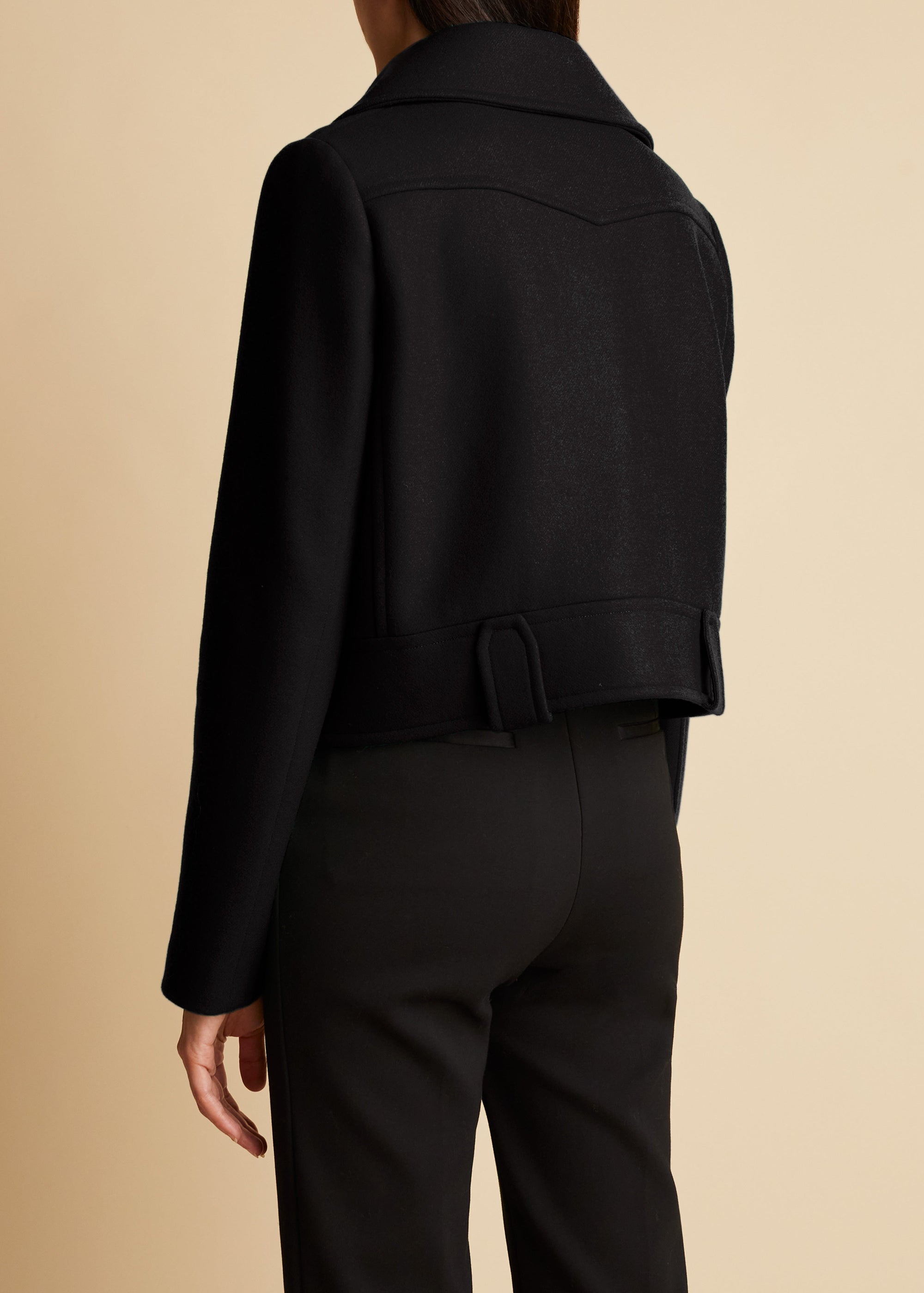 Veste Blanca en laine - Black