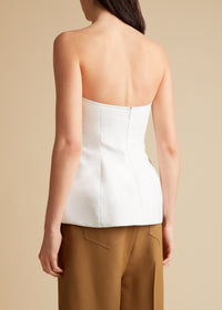 Top Blanche - White