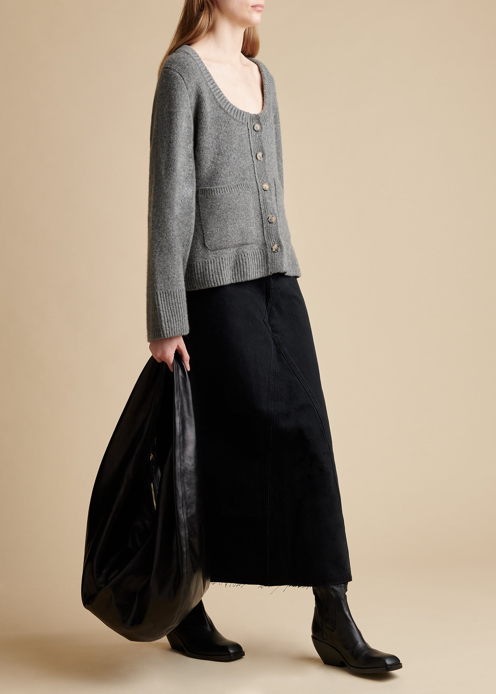 Cardigan Caro en cachemire - Sterling