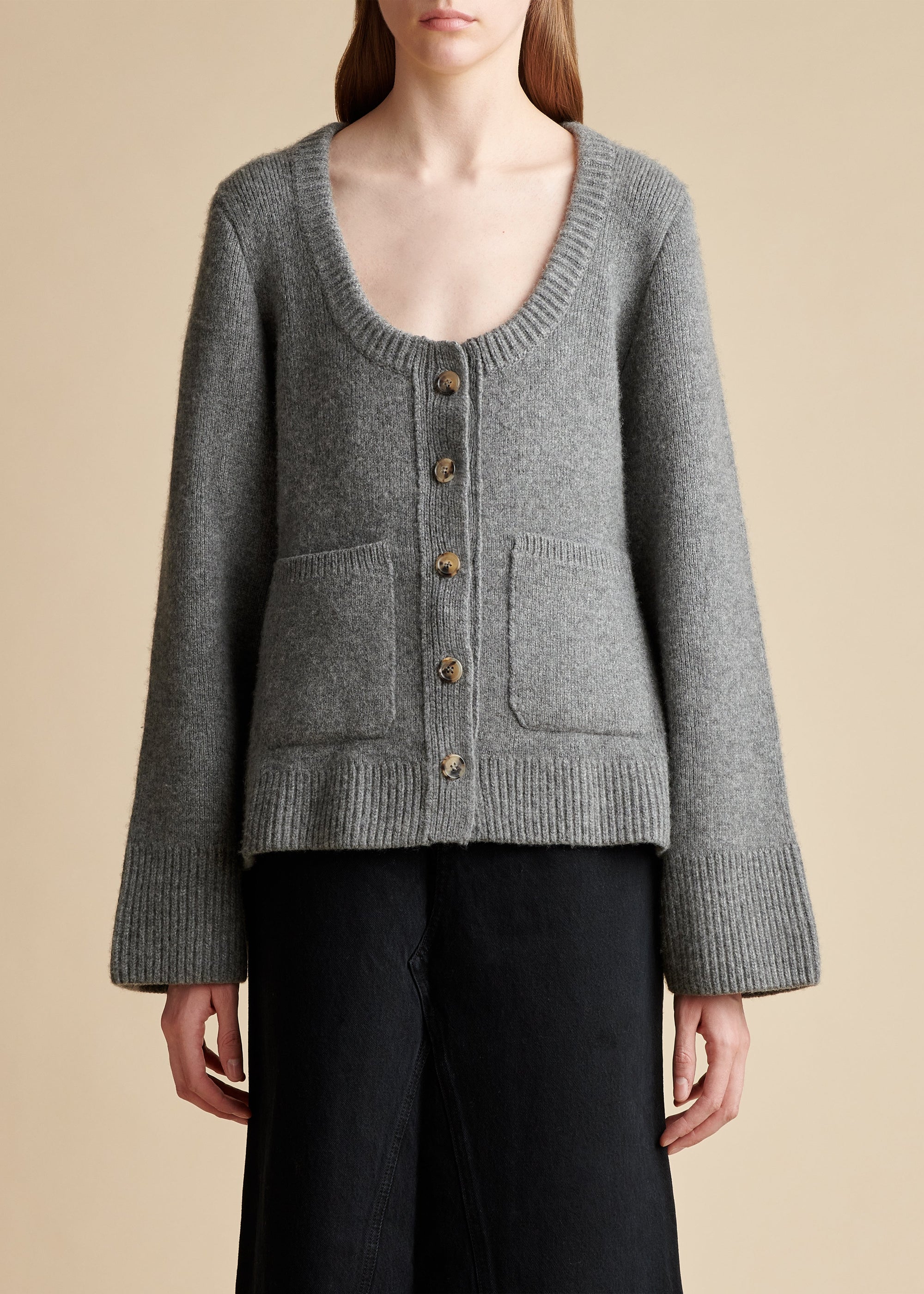 Cardigan Caro en cachemire - Sterling