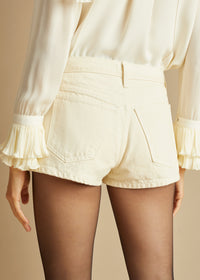 Short Charlotte - Ivory Rigid