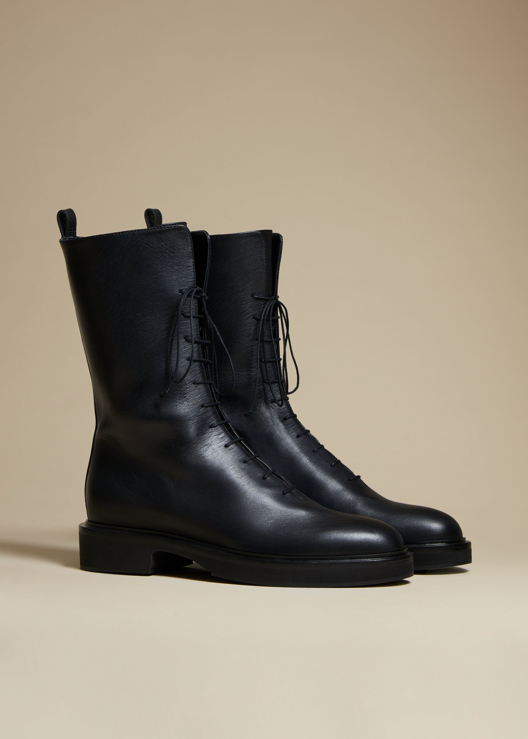 Bottes Conley en cuir - Black