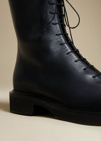 Bottes Conley en cuir - Black