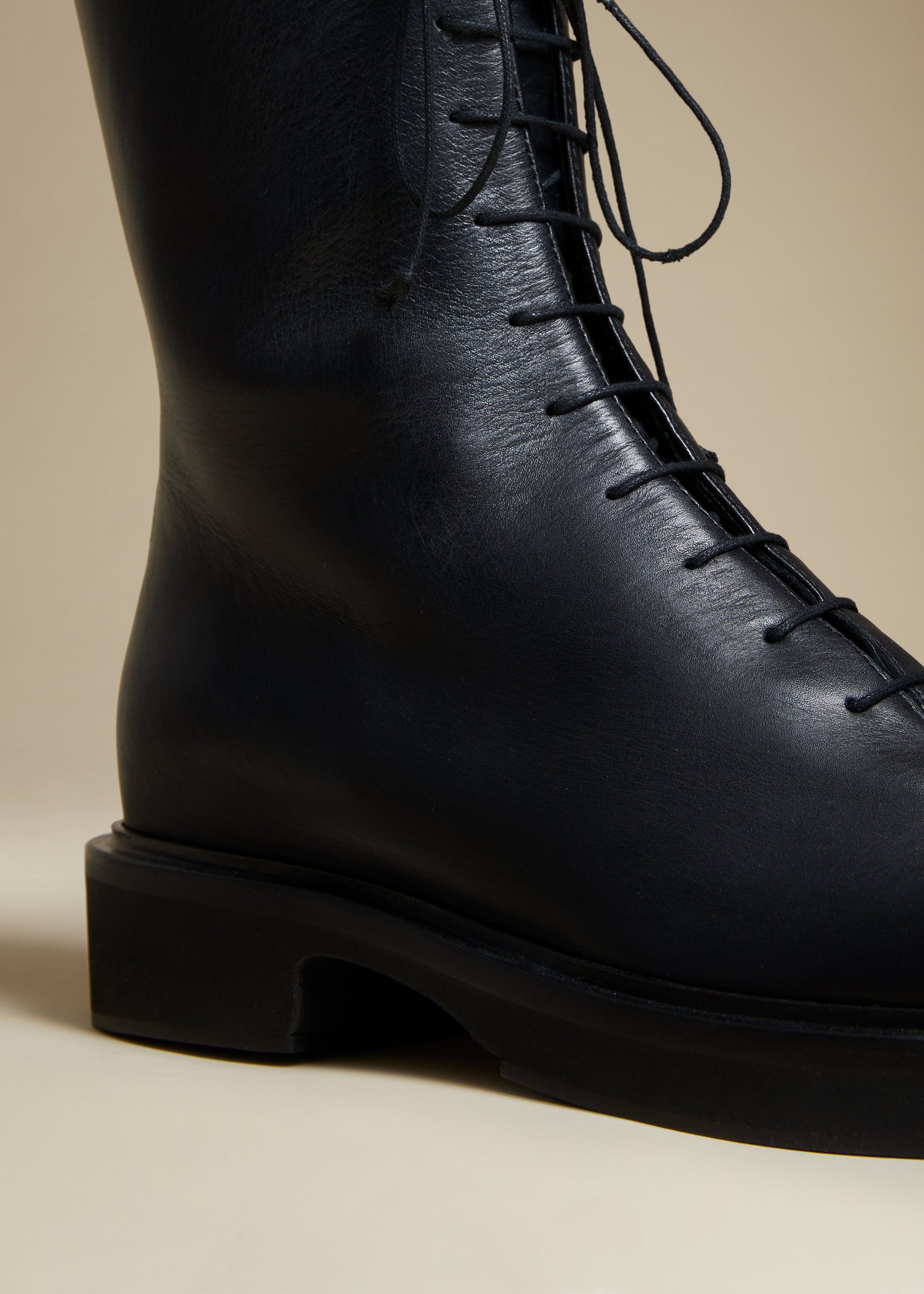 Bottes Conley en cuir - Black
