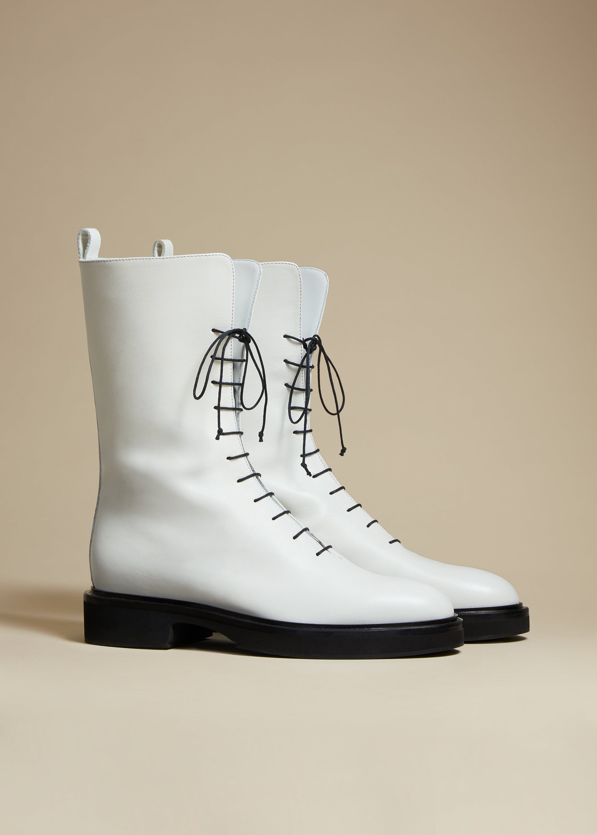 Bottes Conley en cuir - Whuite