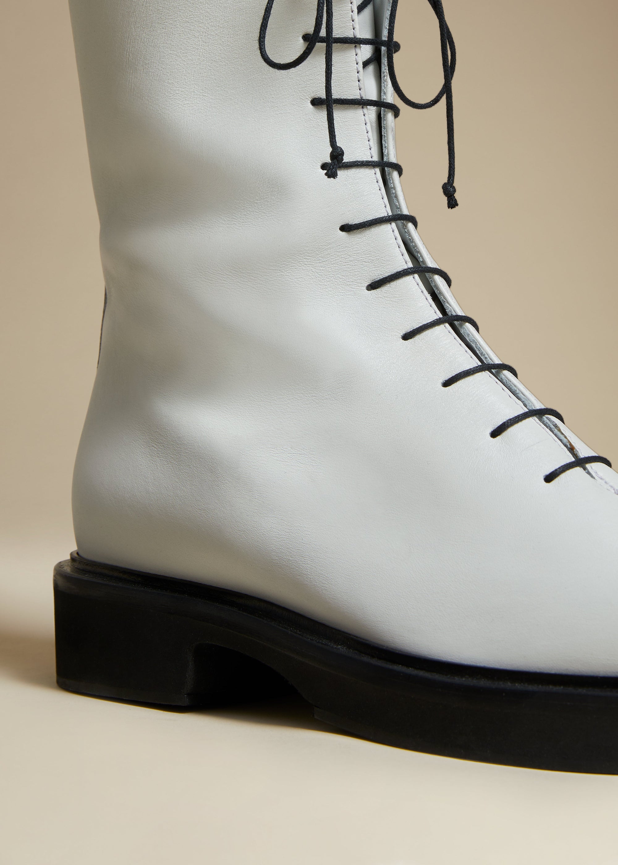 Bottes Conley en cuir - Whuite