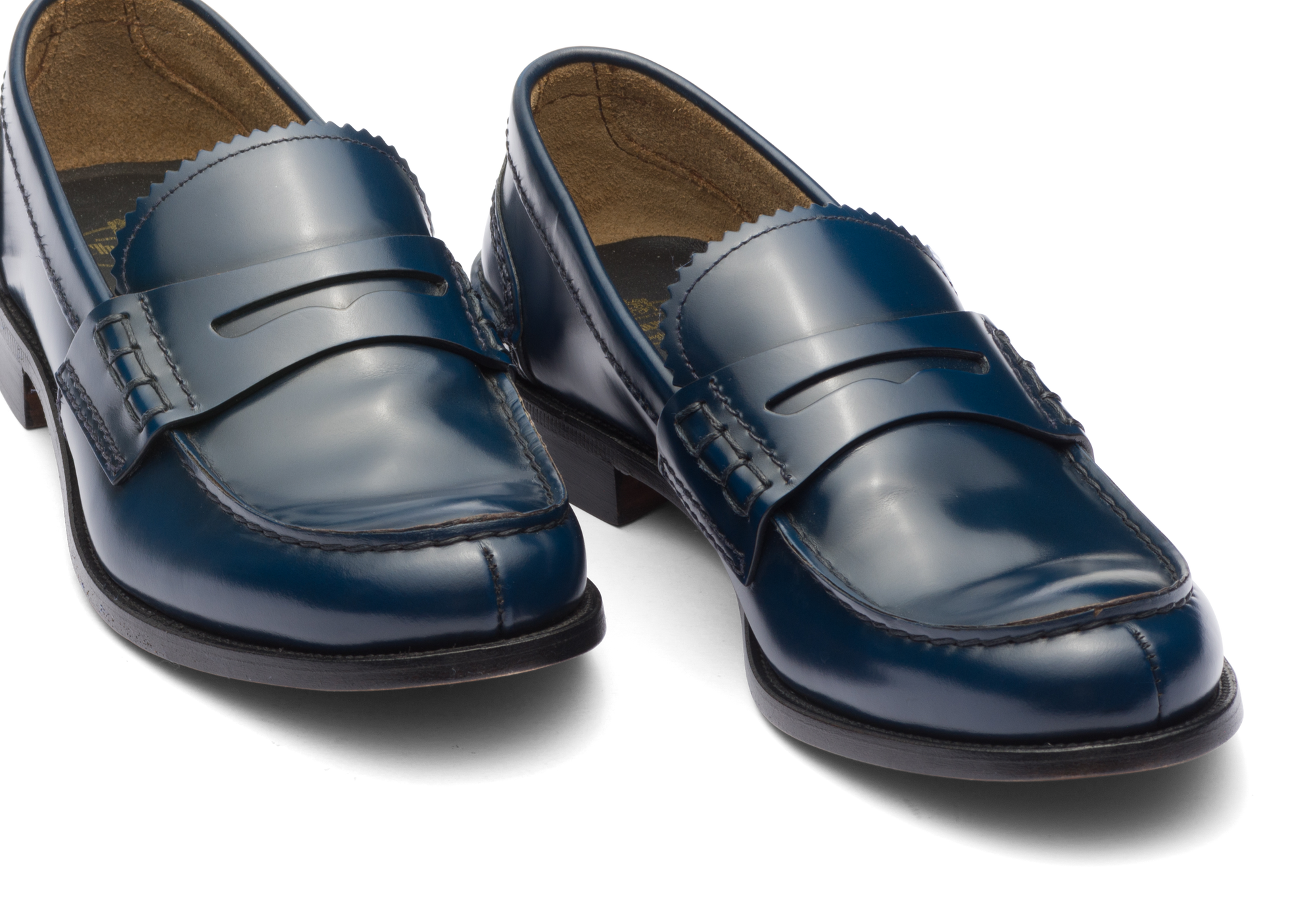 Mocassins Pembrey - Bleu marine Bookbinder fumé