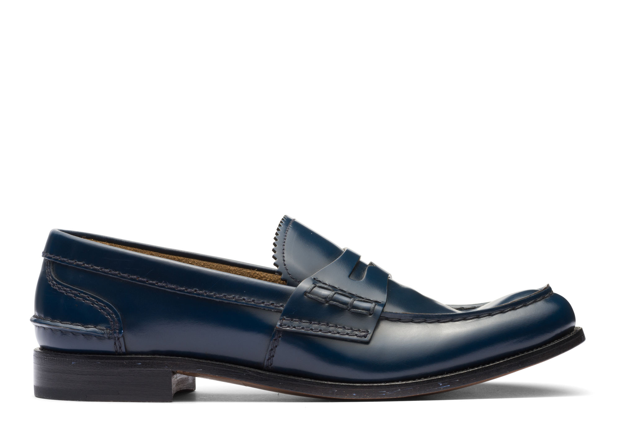 Mocassins Pembrey - Bleu marine Bookbinder fumé