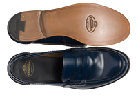 Mocassins Pembrey - Bleu marine Bookbinder fumé