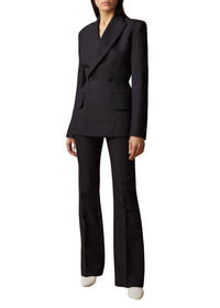Blazer Delphine en laine - Black