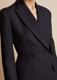Blazer Delphine en laine - Black