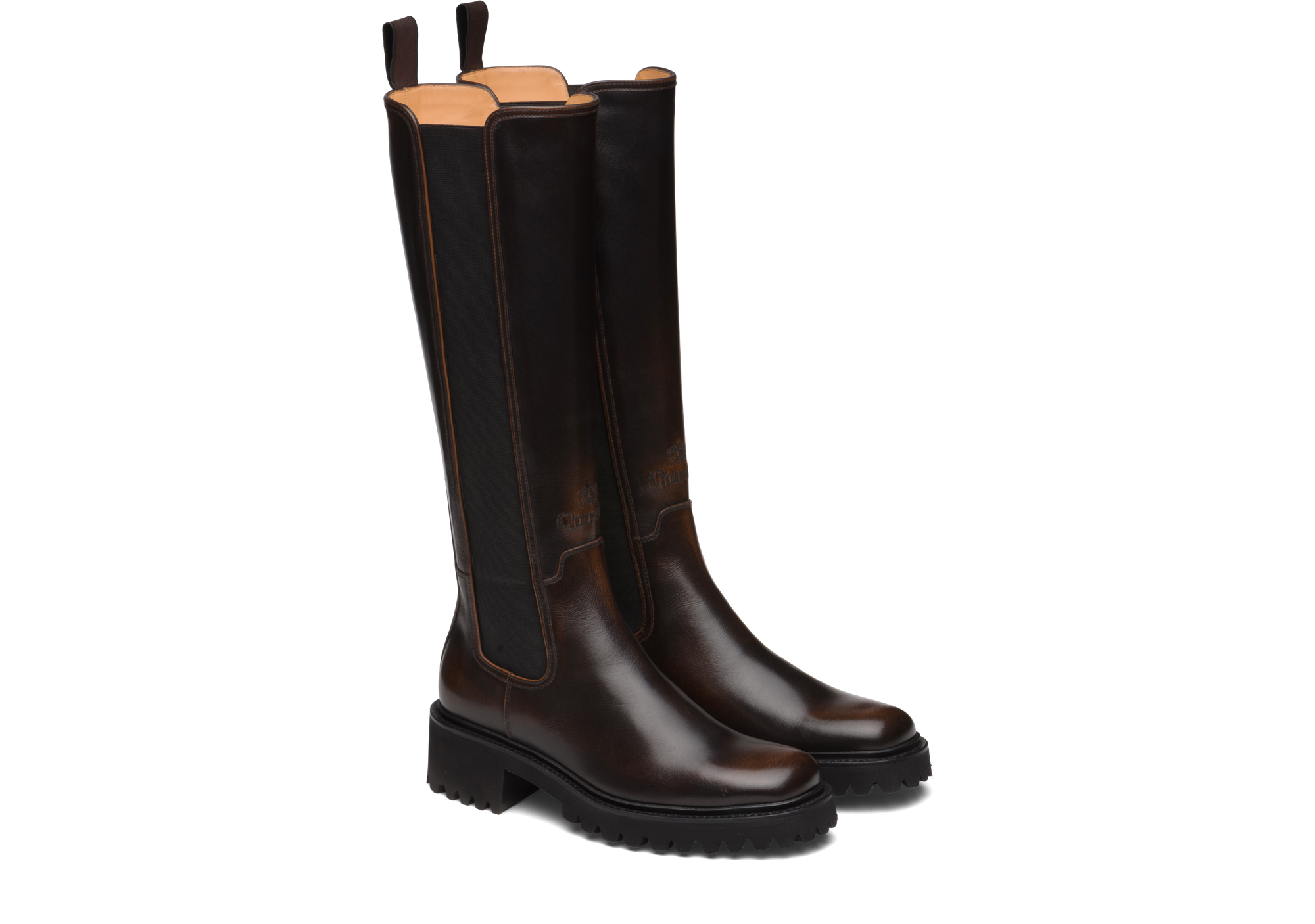 Bottines Ginny - Marron brûlé Fumé
