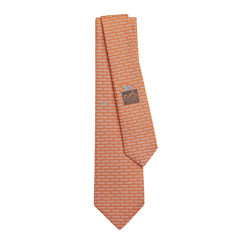 Cravate One Fish - Orange