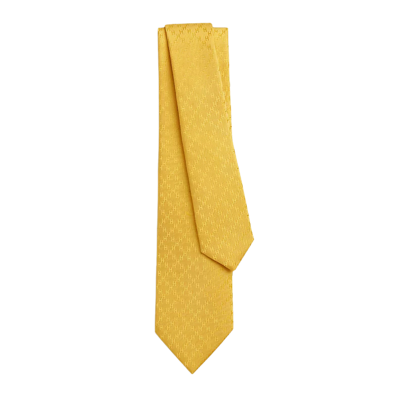 Cravate Façonnée New H - Jaune