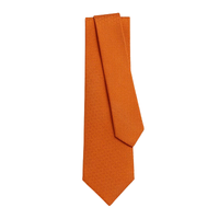 Cravate Façonnée H - Orange