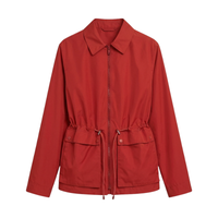 Manteau Inspiration Coupe-Vent - Rouge