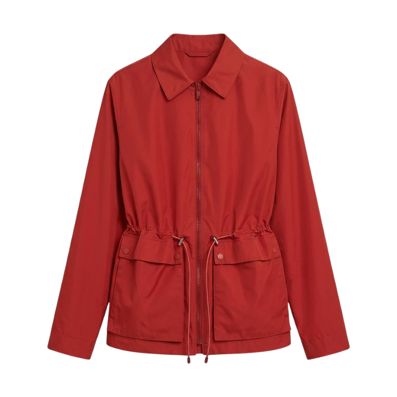 Manteau Inspiration Coupe-Vent - Rouge