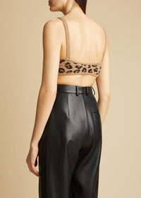 Bralette Eda en cachemire - Jaguar