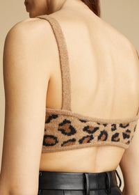 Bralette Eda en cachemire - Jaguar