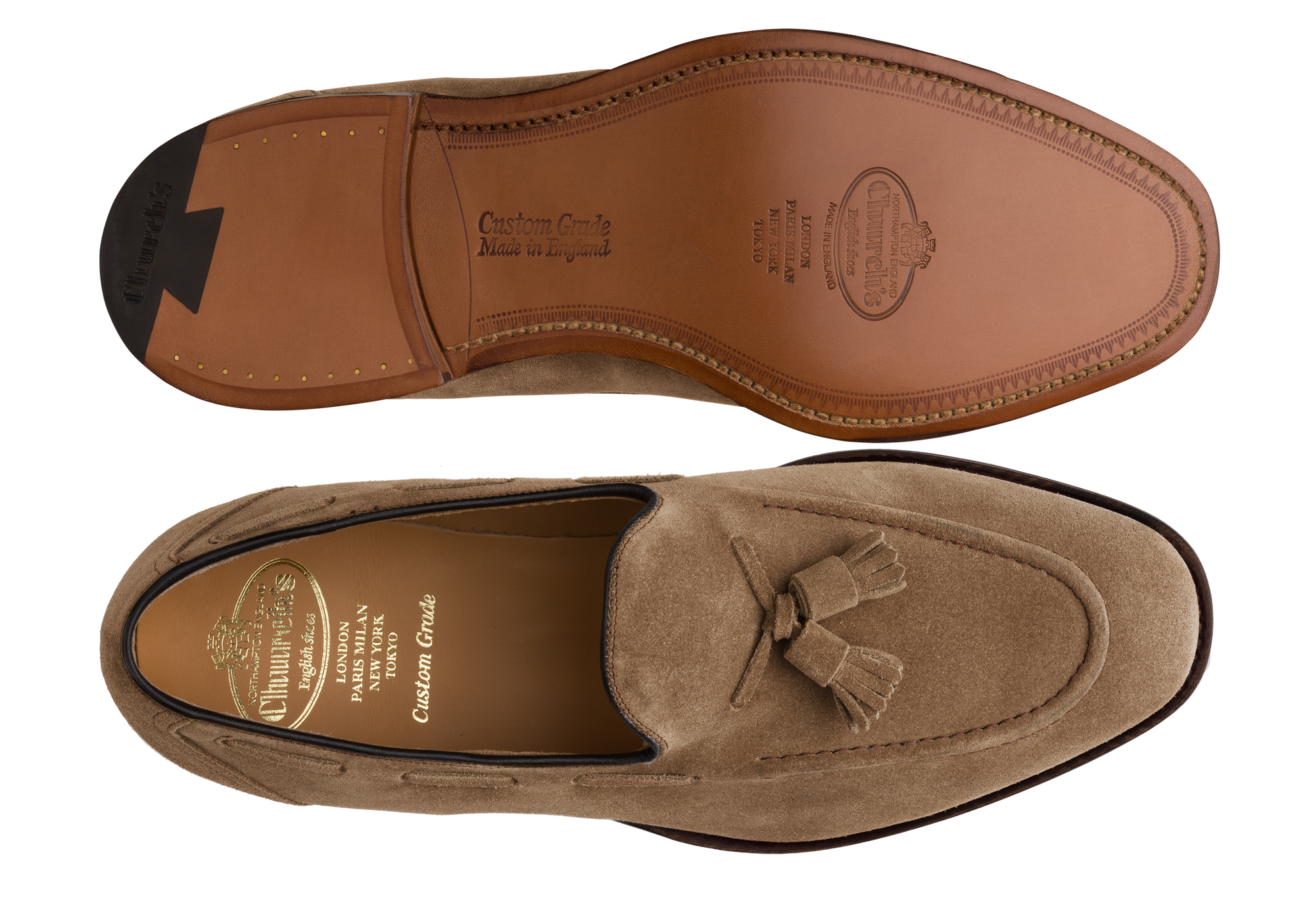Mocassins Kingsley - Stone Velours