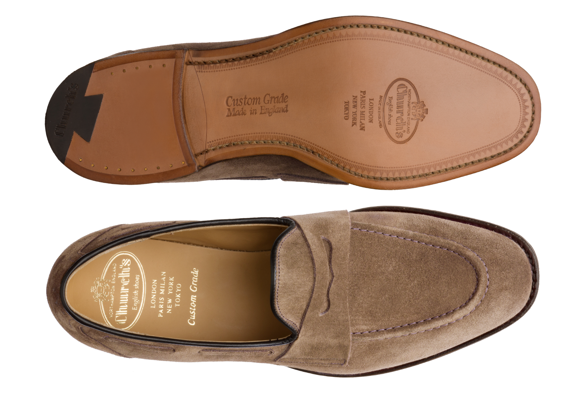 Mocassins Widnes - Beige Velours