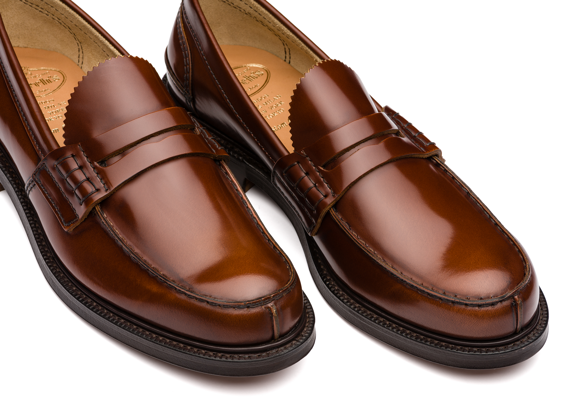 Mocassins Willenhall - Tabac Bookbinder fumé