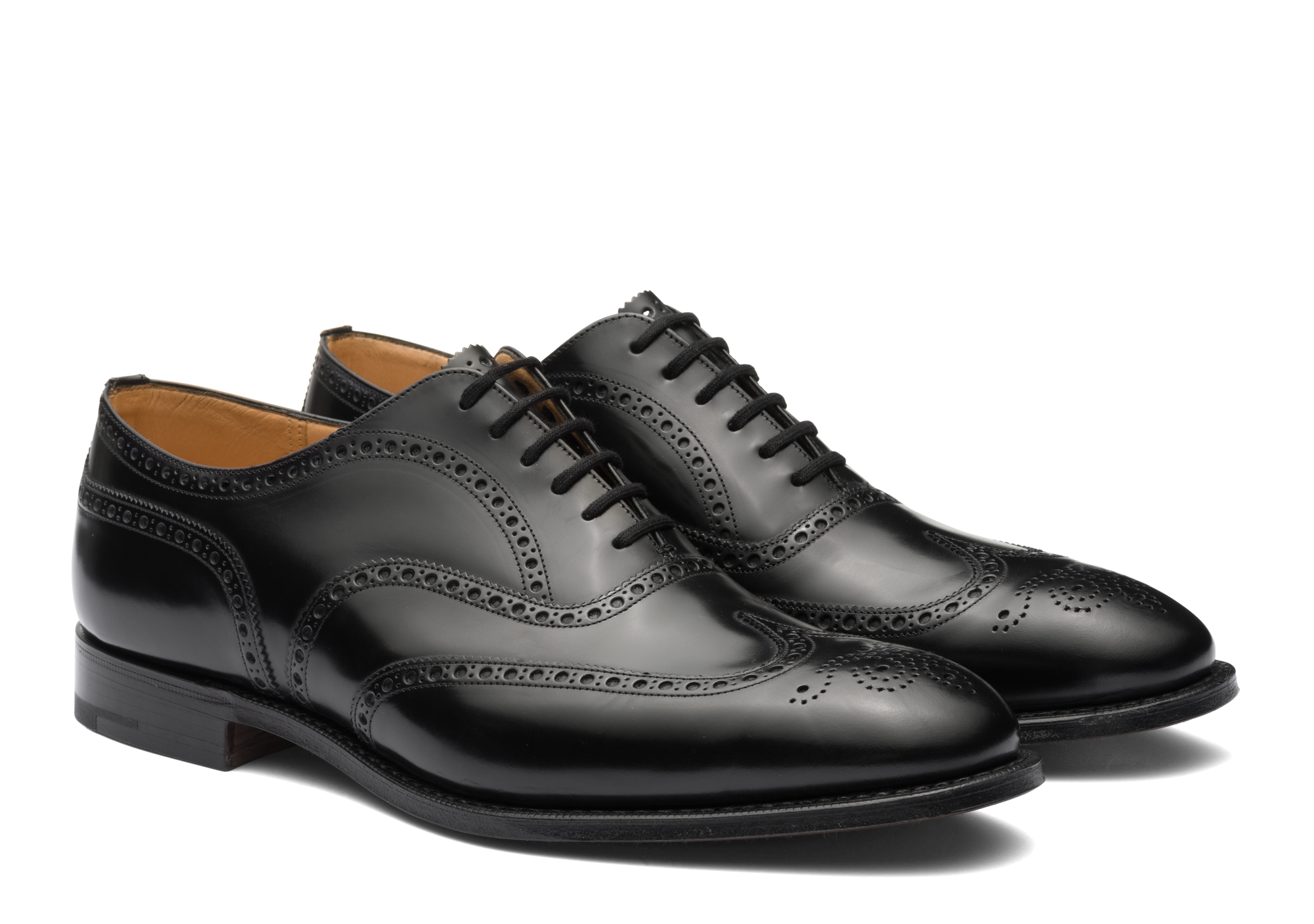 Richelieus Oxford Chetwynd - Noir Glacé