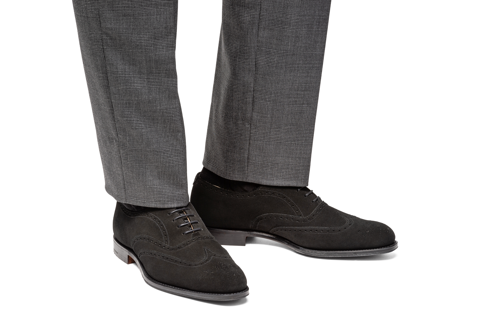 Richelieus Withworth - Noir velours Superbuck