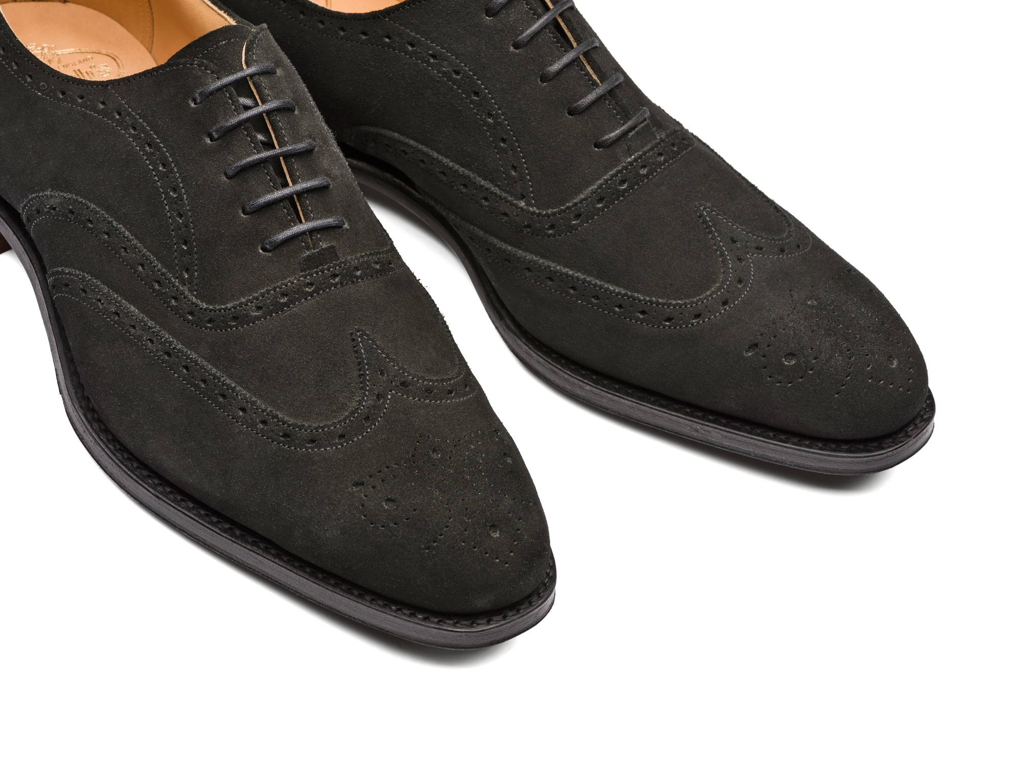 Richelieus Withworth - Noir velours Superbuck