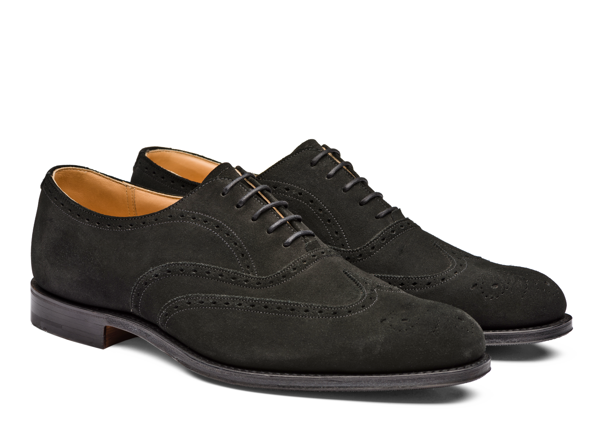 Richelieus Withworth - Noir velours Superbuck